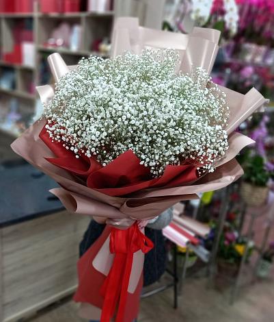 Букет цветов из: Гипсофила в Вознесенском