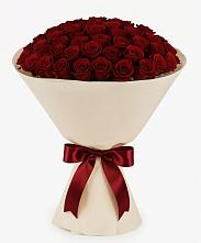 Букет 101 Бордовая роза Блэк Бакарра в Вознесенском