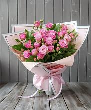 Букет Розовый кустик #REPLACE_PRED# Вознесенском