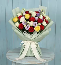 Букет цветов из:  Розы #REPLACE_PRED# Вознесенском