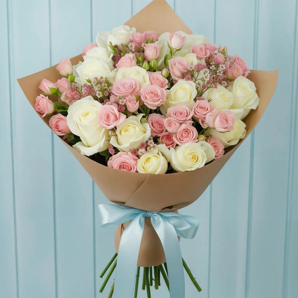 Букет цветов из: Розы в Вознесенском