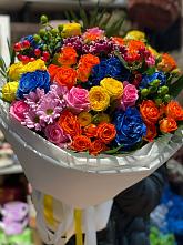Букет цветов из:  Розы и Хризантемы #REPLACE_PRED# Вознесенском