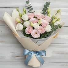 Букет цветов из:  Лизиантусы в Вознесенском