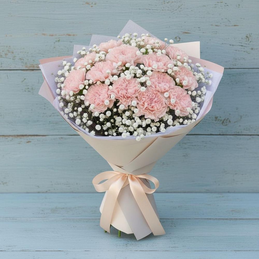 Букет цветов из: Гвоздики в Вознесенском