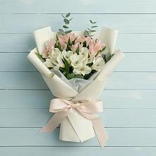 Букет цветов из:  Альстромерии в Вознесенском