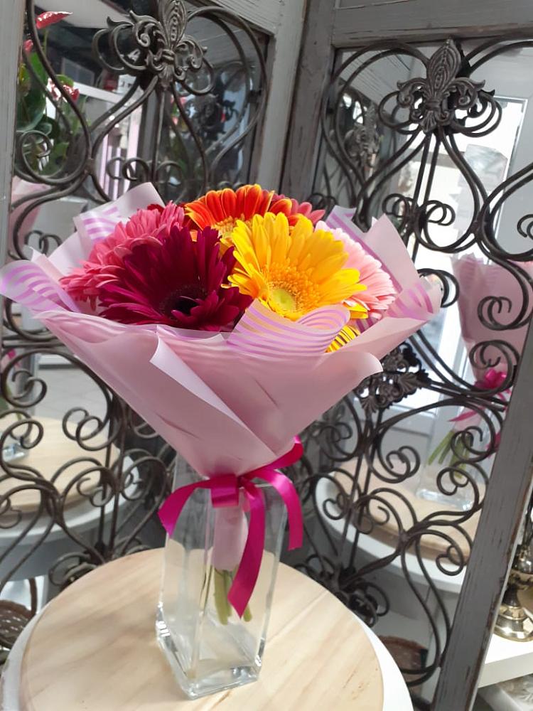 Букет цветов из: Герберы в Вознесенском