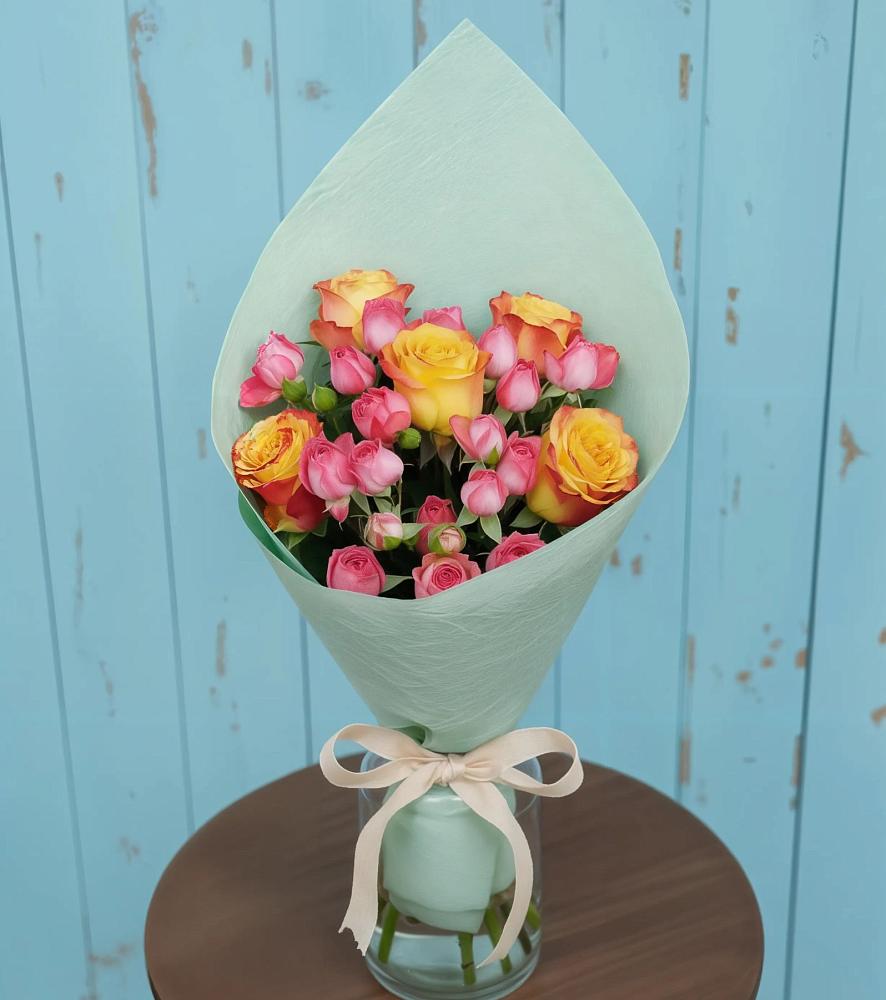 Букет цветов из: Розы в Вознесенском