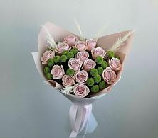 Букет цветов из:  Розы и Хризантемы в Вознесенском