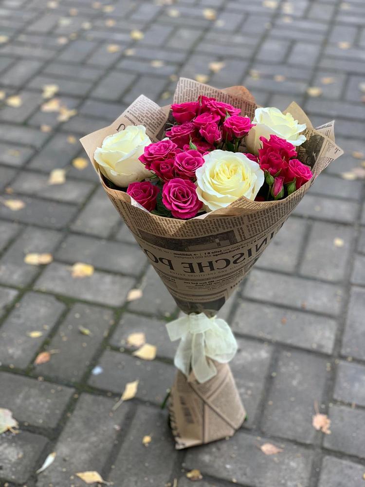 Букет цветов из: Розы в Вознесенском