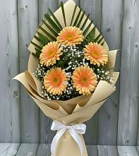 Букет цветов из:  Герберы в Вознесенском