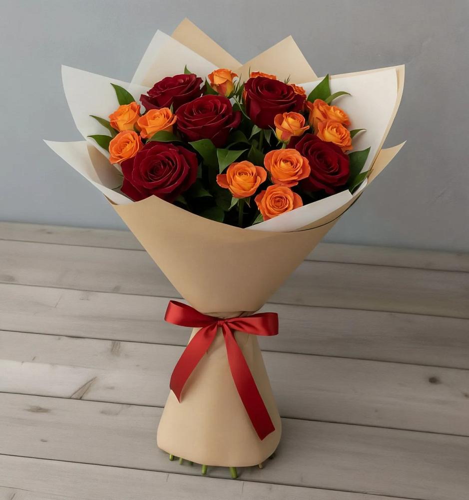 Букет Любовь и восторг в Вознесенском